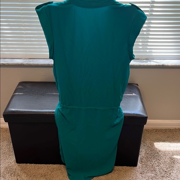Maurices Teal Sleeveless Dress - Picture 4 of 5